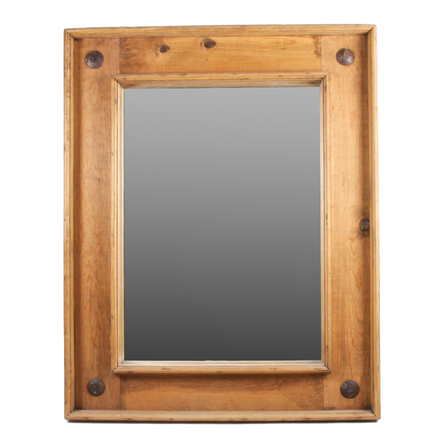 Rustic Wooden Mirror