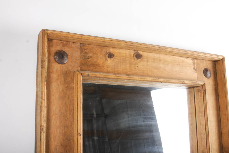 Rustic Wooden Mirror