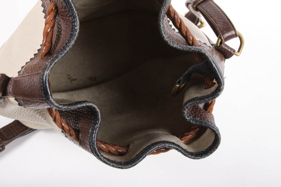 Dooney & Bourke Leather Drawstring Handbag