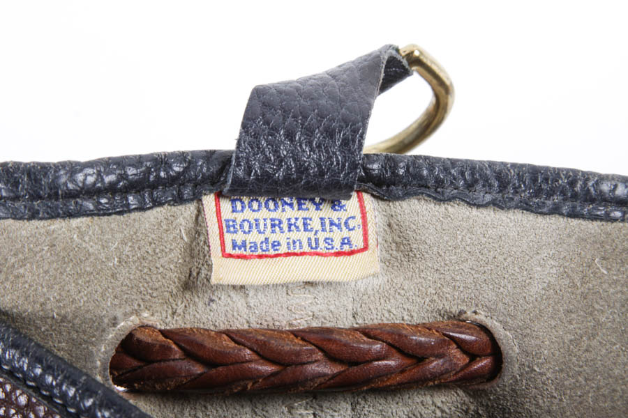 Dooney & Bourke Leather Drawstring Handbag