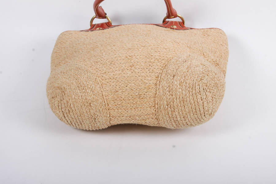 Coach Straw Handbag