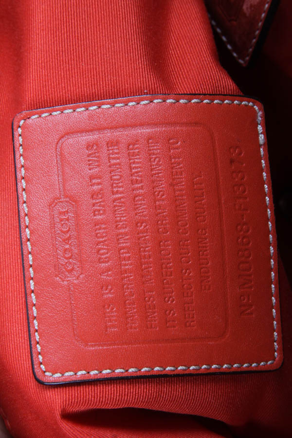 Coach Straw Handbag