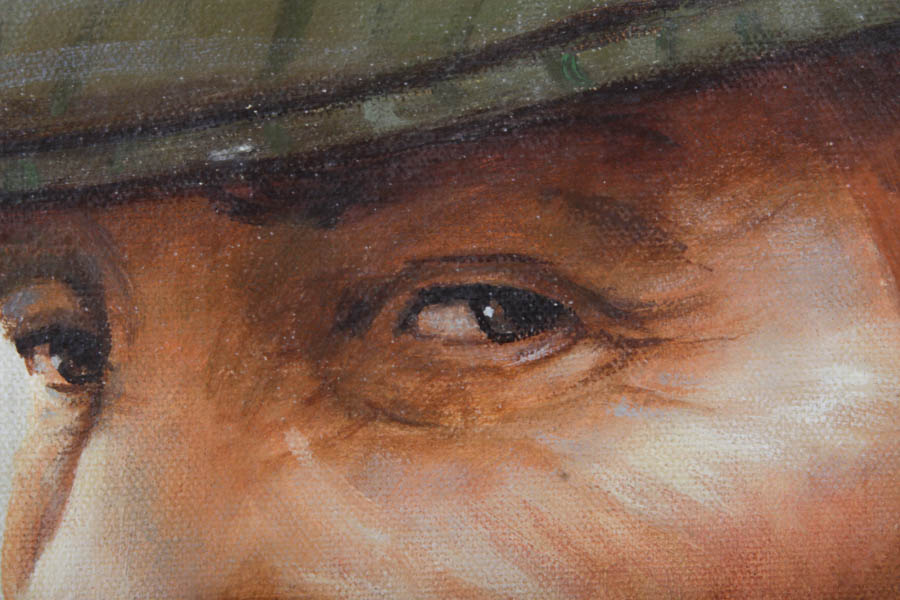 Sweeney Original Oil Portrait
