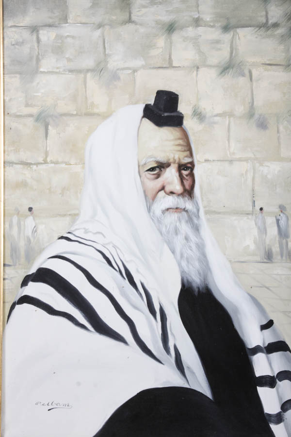 David Pelbam Original Portrait Painting on Canvas
