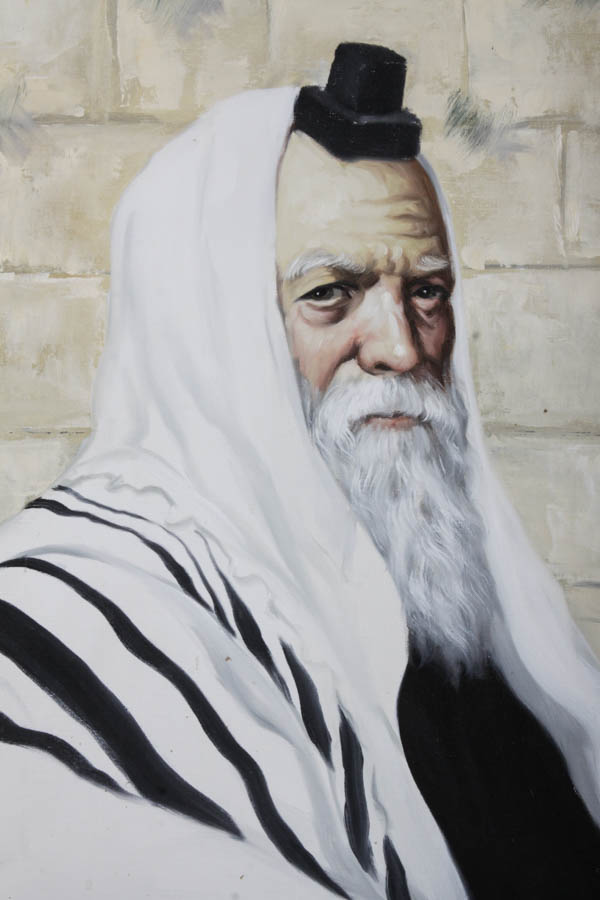 David Pelbam Original Portrait Painting on Canvas