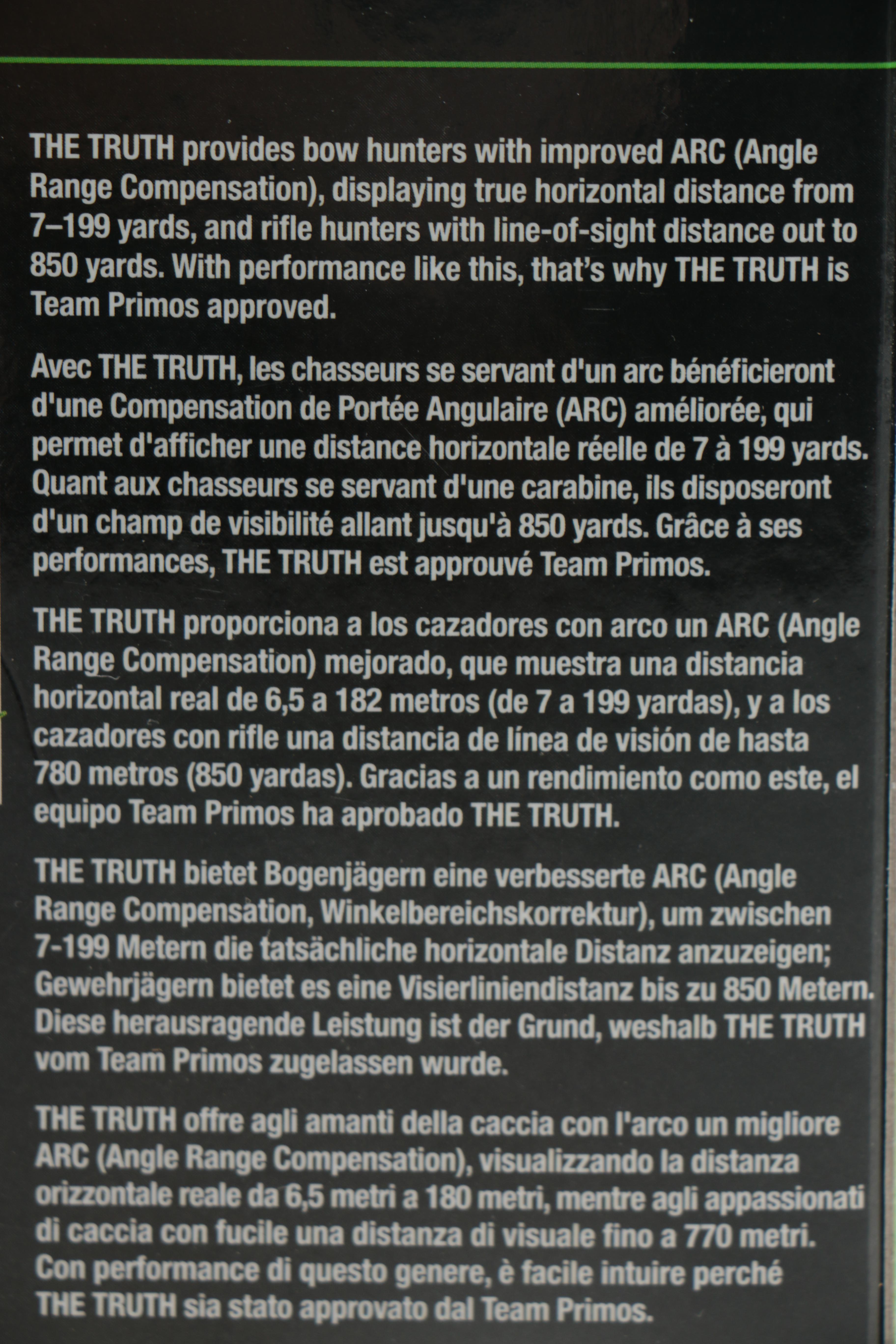 Bushnell Laser "The Truth" Rangefinder