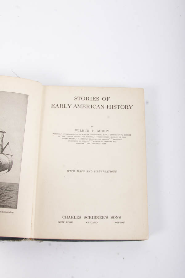 Group of Antique and Vintage Historical Books