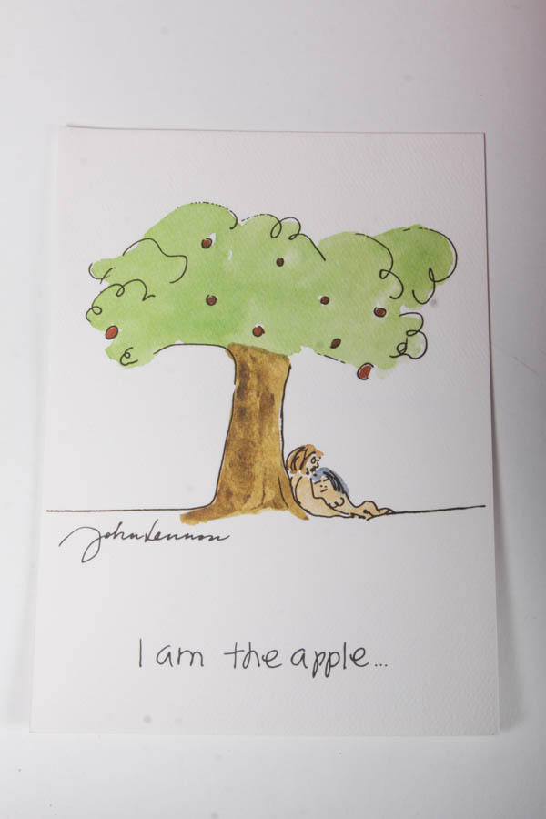 John Lennon and Yoko Ono 1980s Art Cards, Book and More