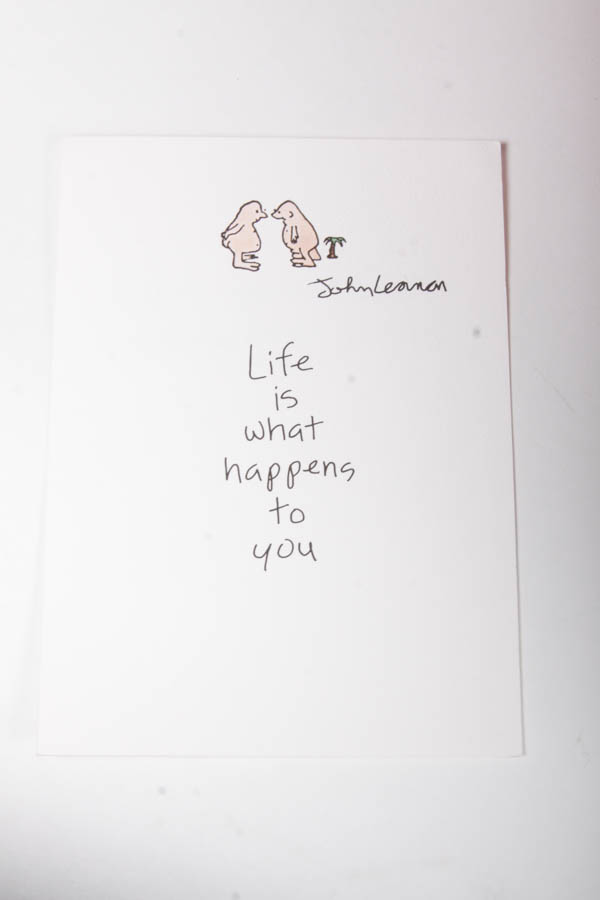 John Lennon and Yoko Ono 1980s Art Cards, Book and More