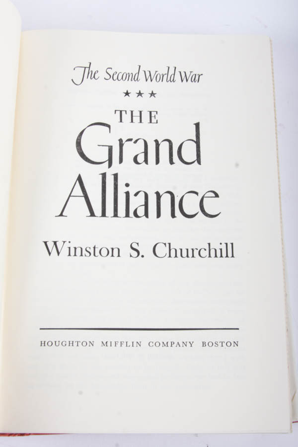 "The Second World War" by Winston Churchill Six Volume Set
