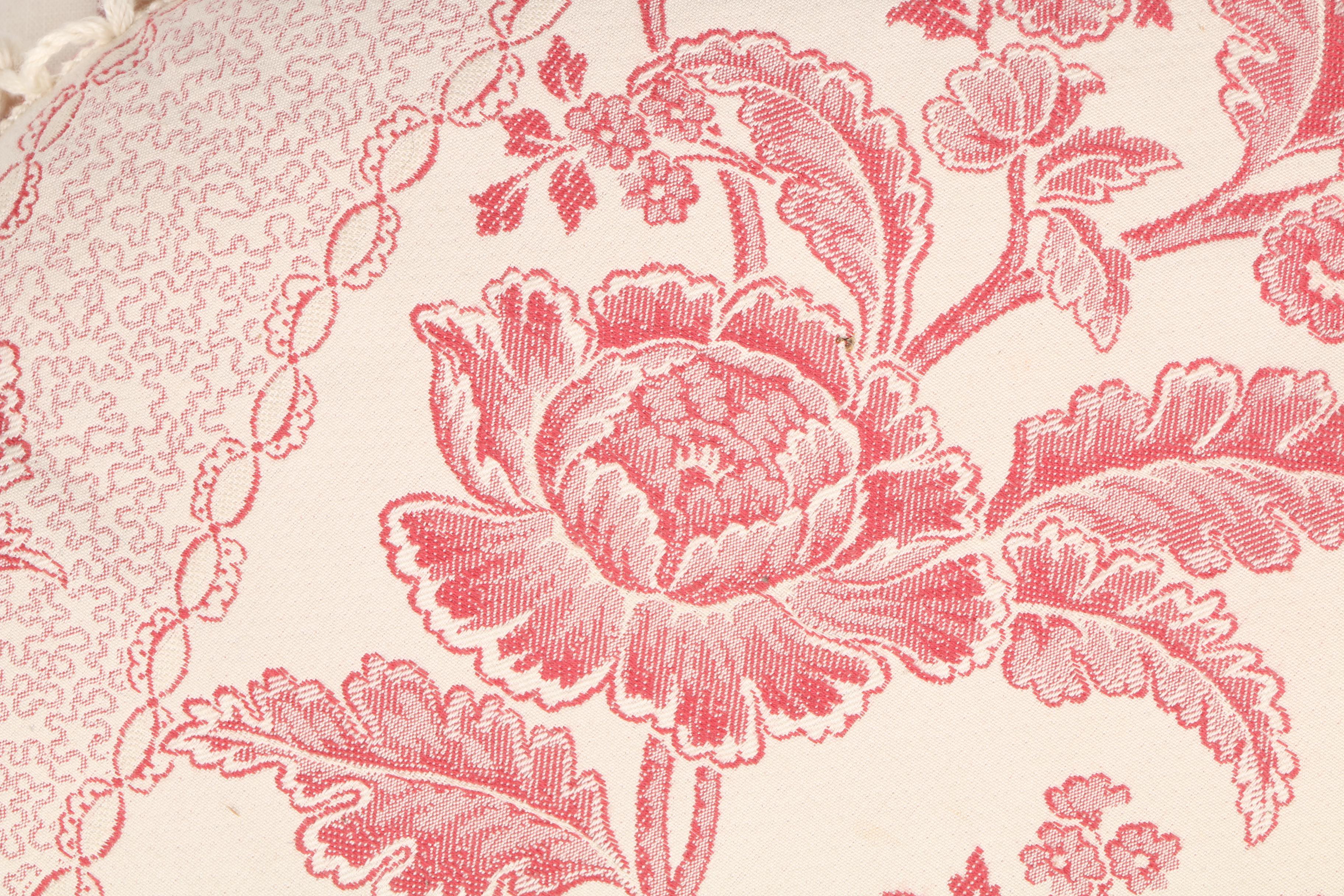 Gingham Footstool by Mary Kaiser Ltd.