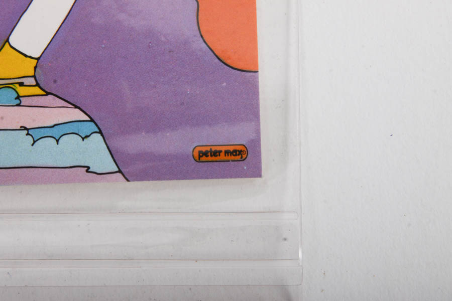 Four Vintage Peter Max Postcards