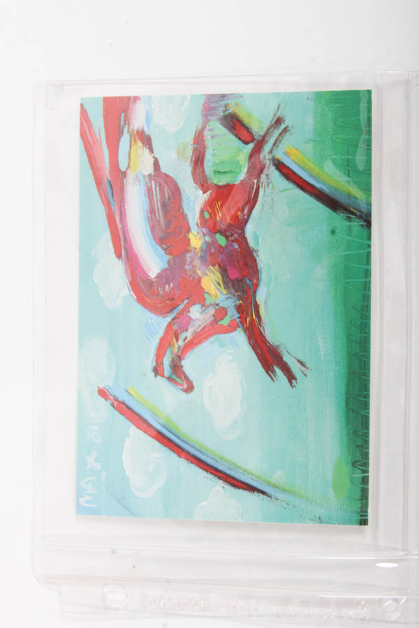 Four Vintage Peter Max Postcards