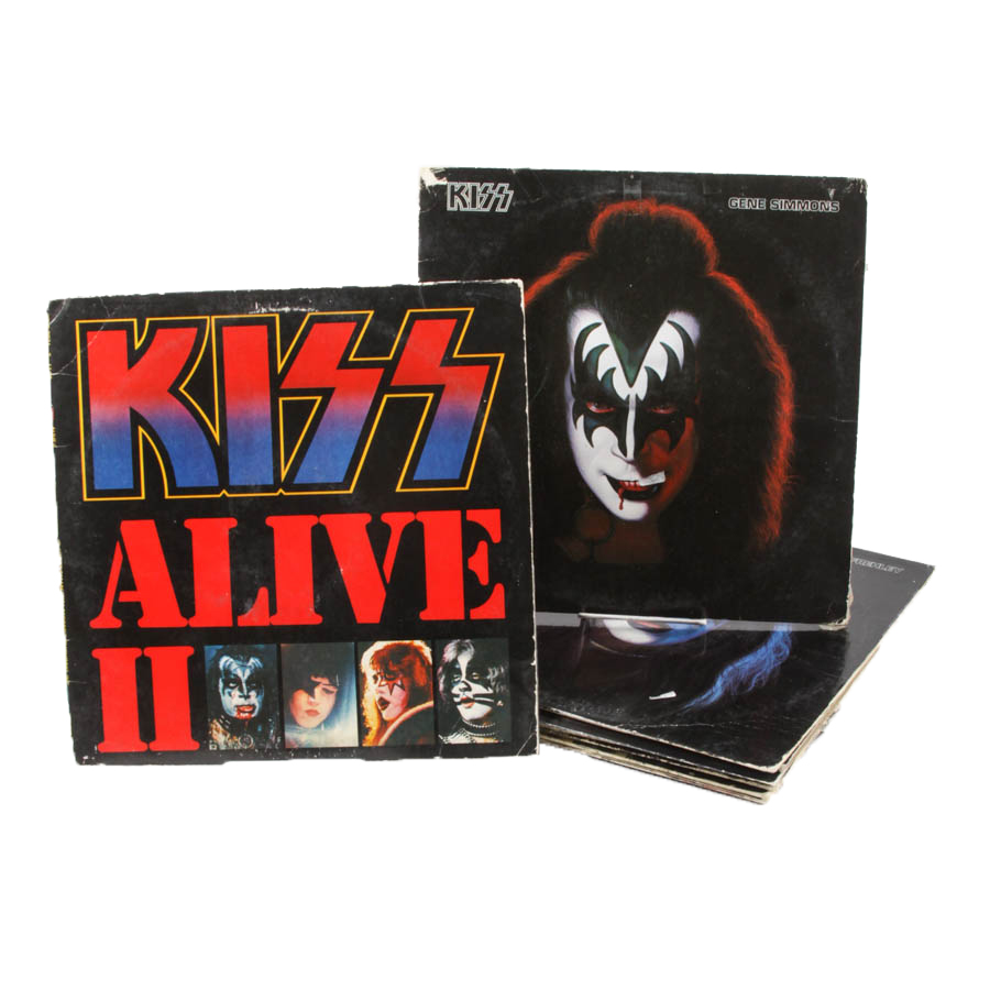 "Love Gun" and Other KISS LPs
