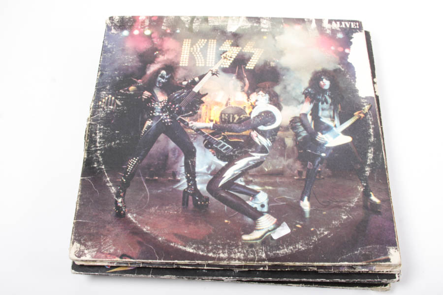"Love Gun" and Other KISS LPs