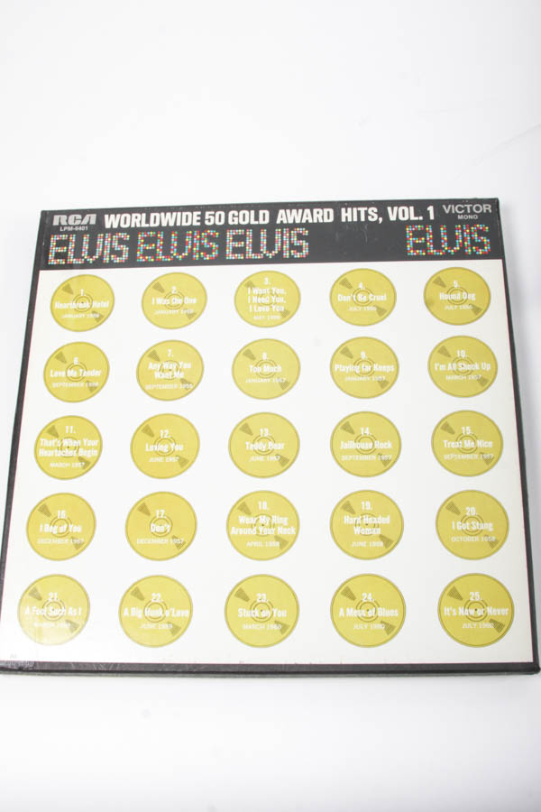 "Sun Sessions" and Other Elvis Presley LPs