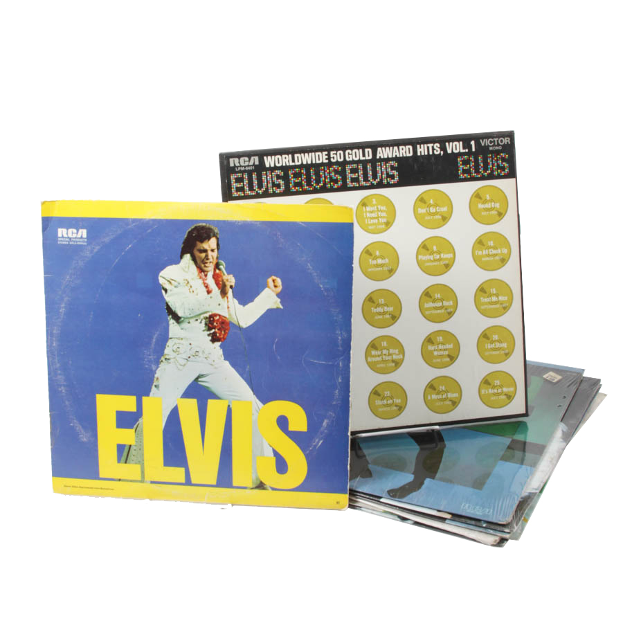 "Sun Sessions" and Other Elvis Presley LPs