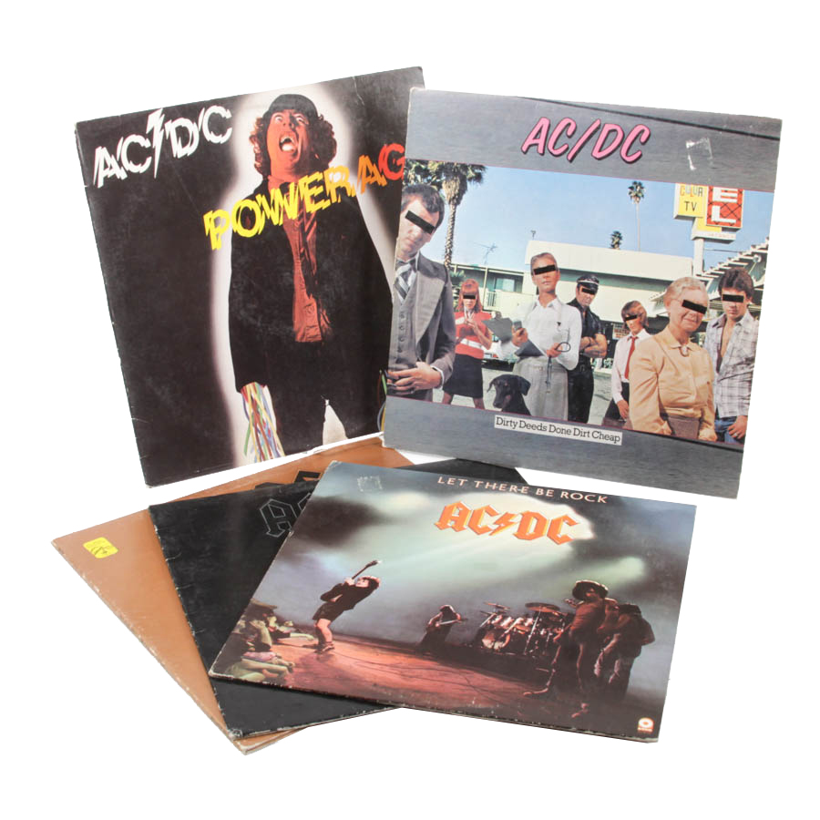 "Dirty Deeds" and Other AC/DC LPs
