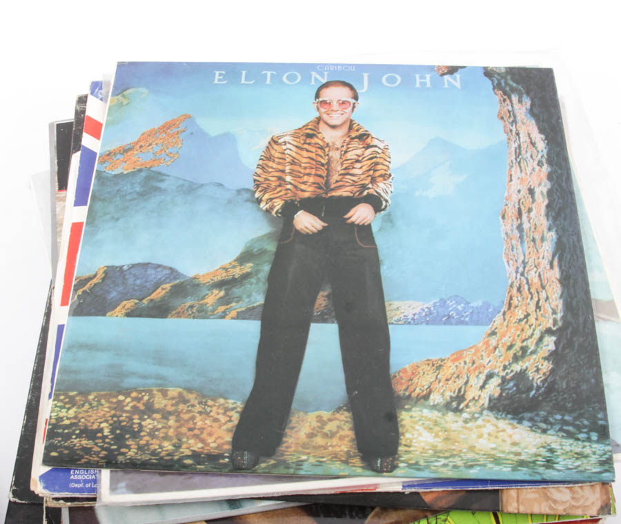 Rolling Stones, Dylan, Sabbath and Other Rock/Pop LPs