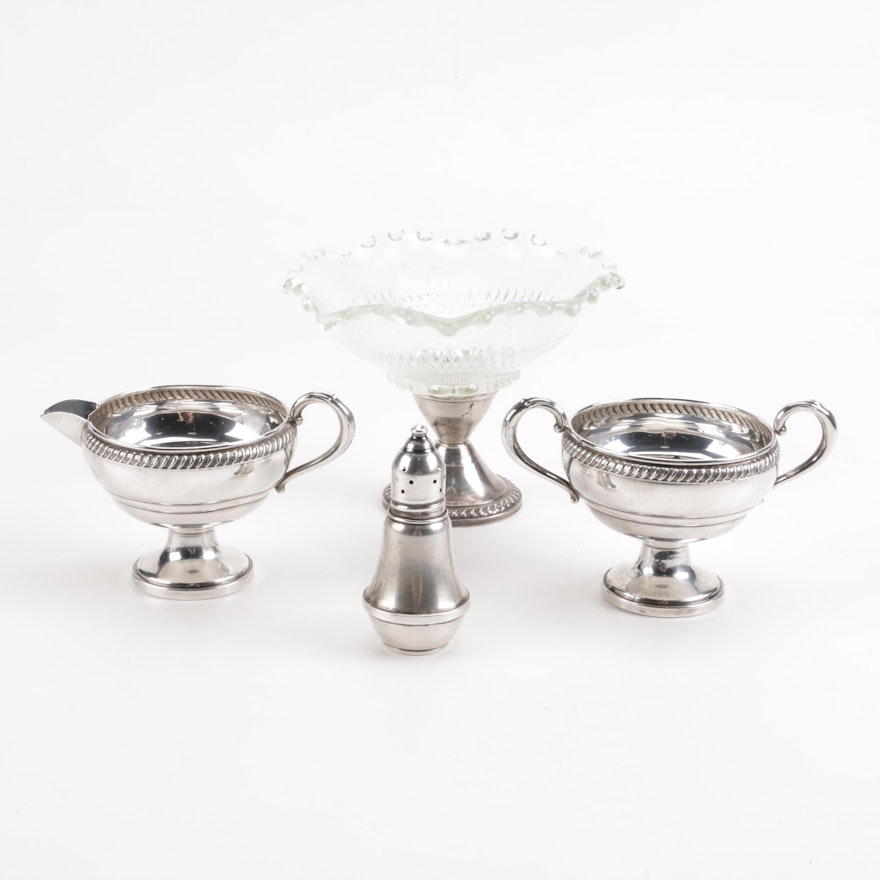 Duchin and Fisher Silversmiths Weighted Sterling Silver Holloware