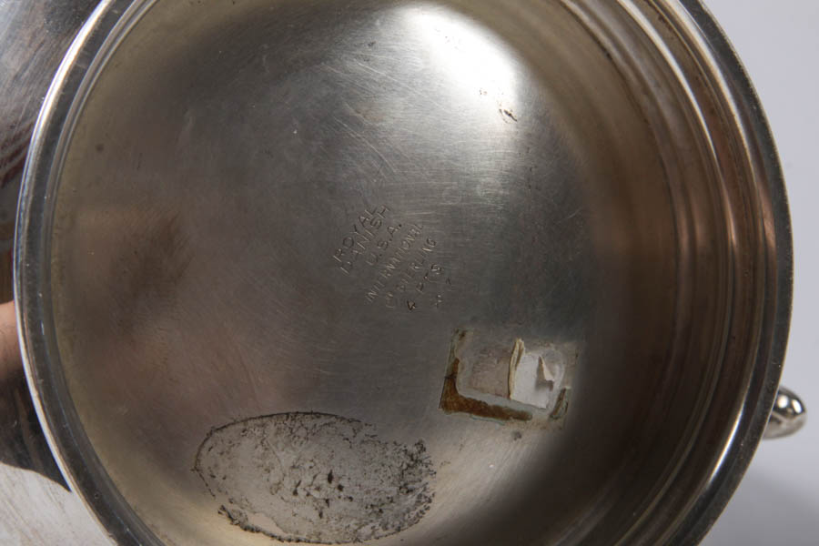 International Silver Co. Sterling Silver "Royal Danish" Pitcher
