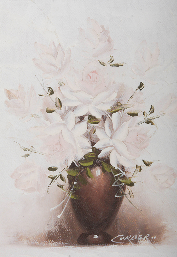 Pair of Original Still Life Paintings on Canvas