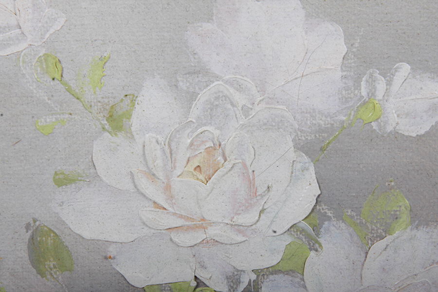 Pair of Original Still Life Paintings on Canvas