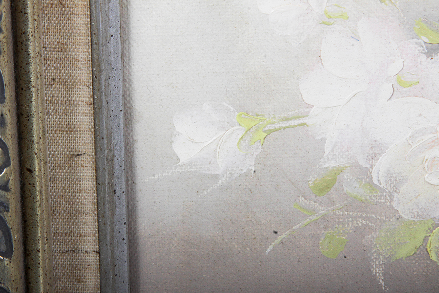 Pair of Original Still Life Paintings on Canvas