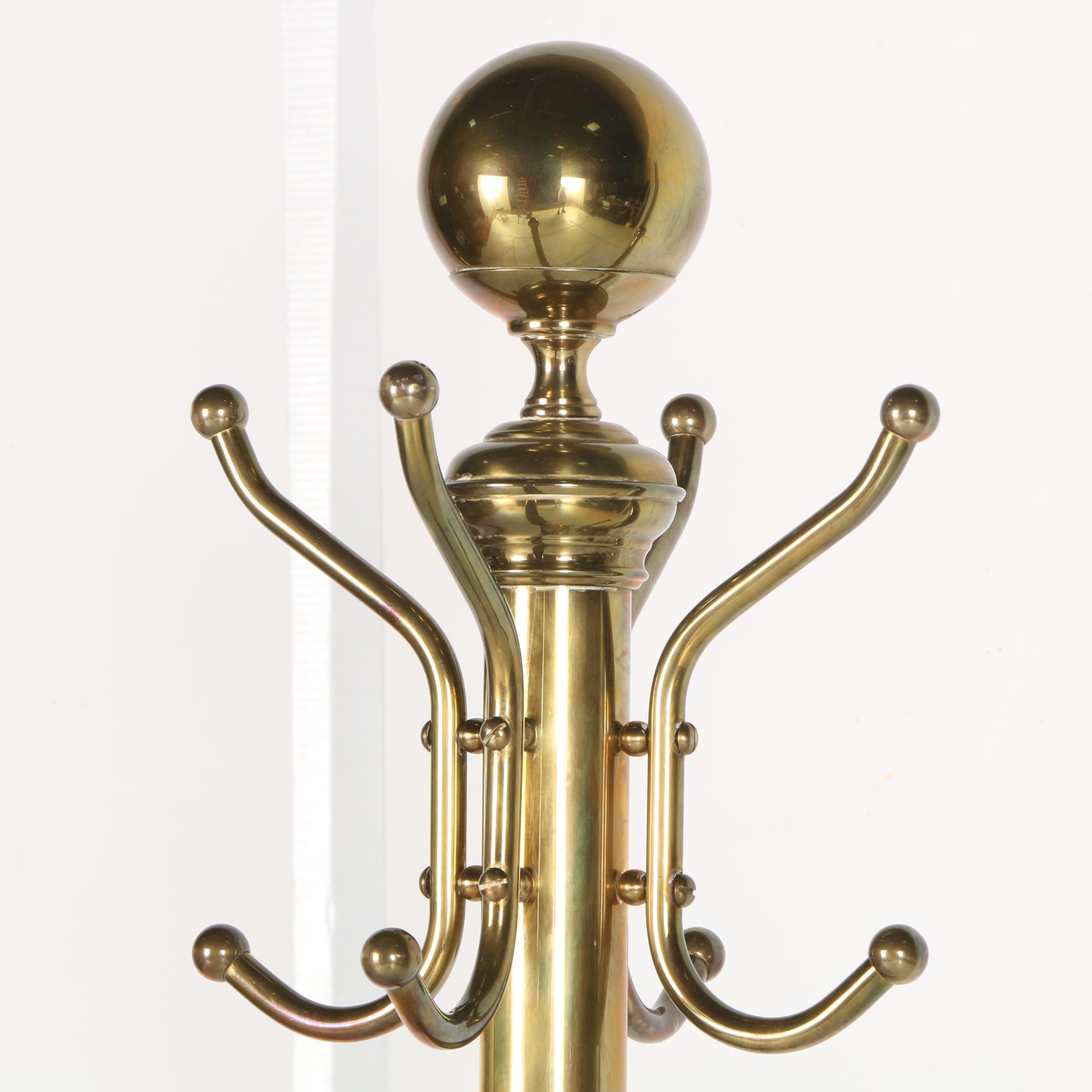 Brass Coat Rack