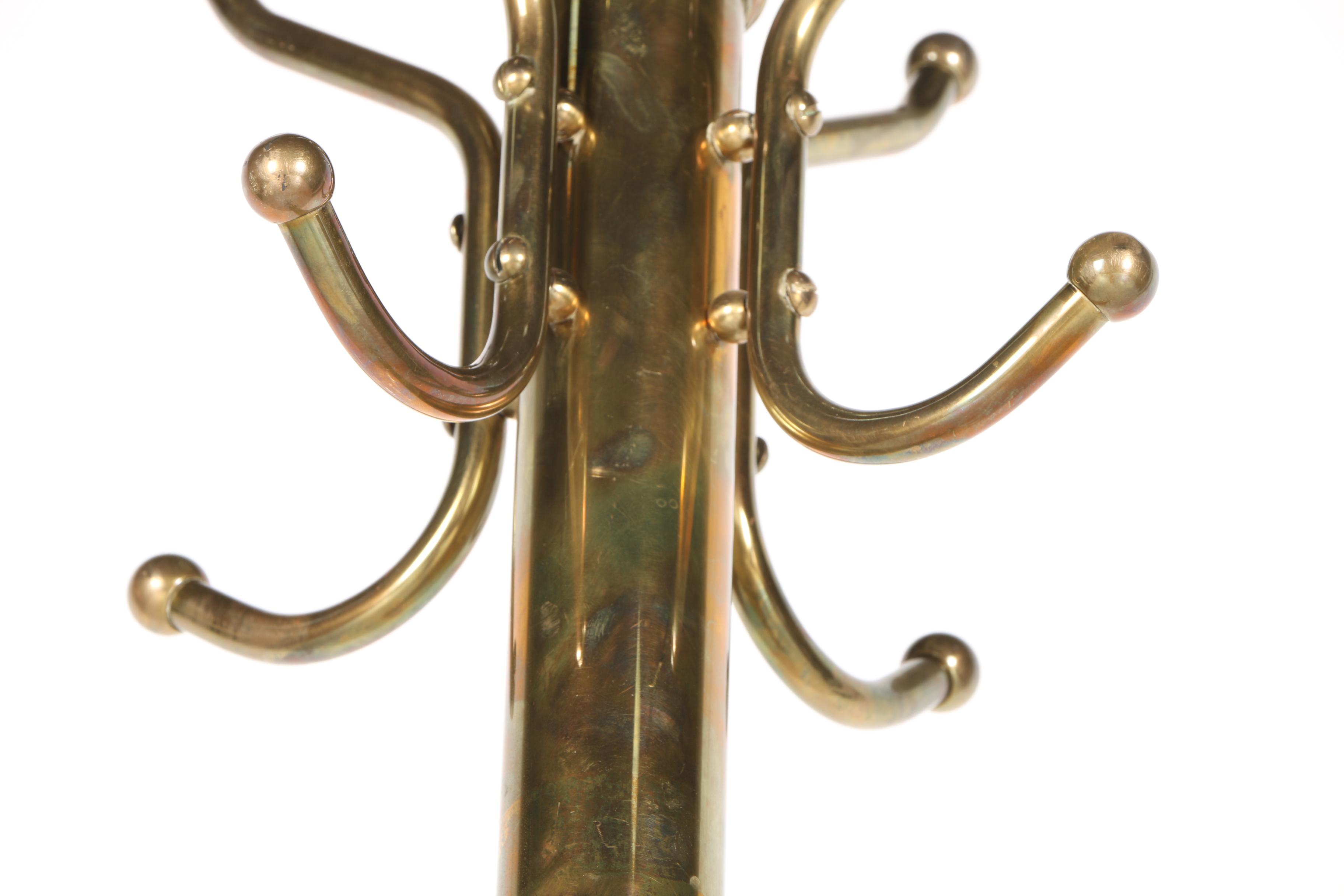 Brass Coat Rack