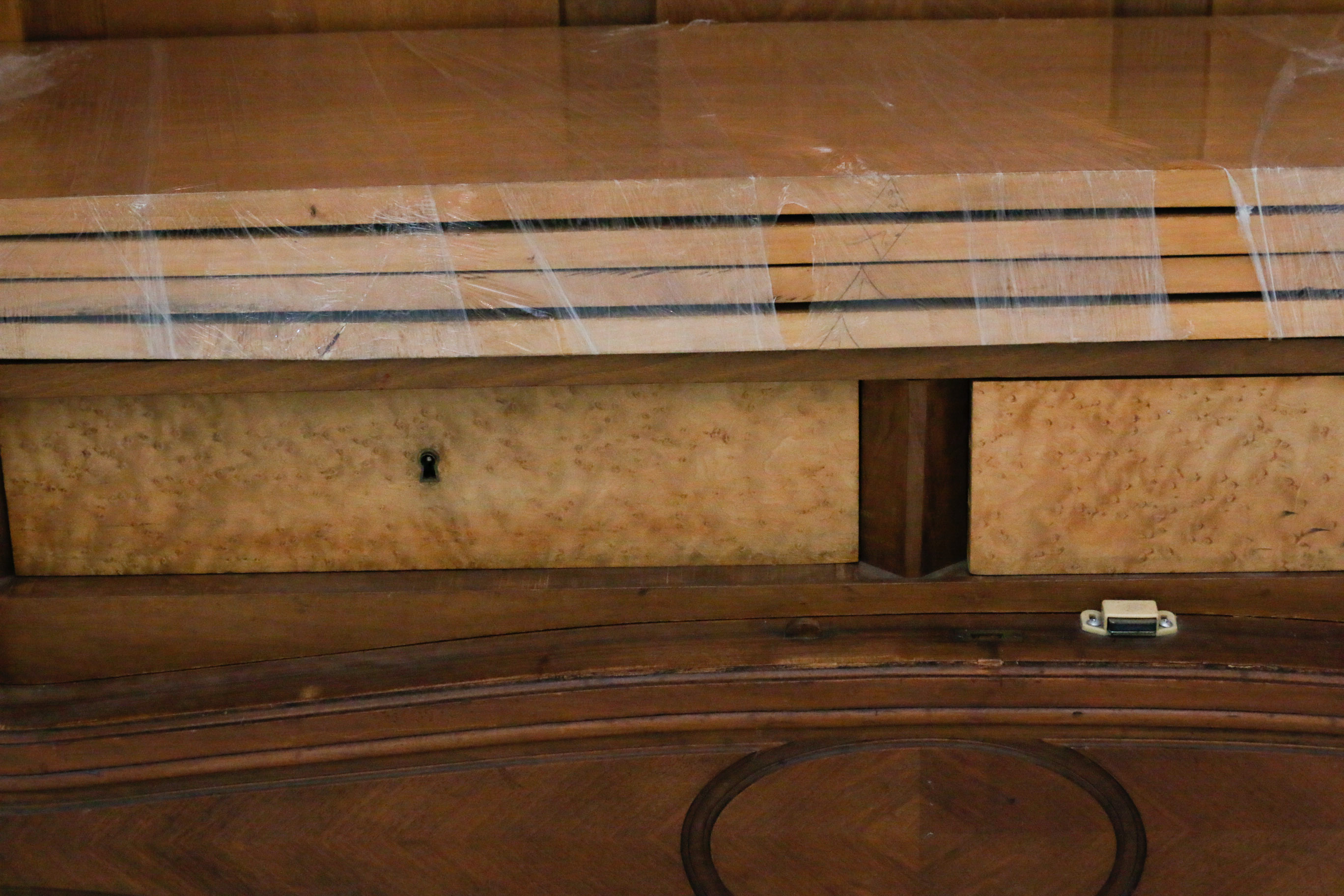 Louis XV Carved Walnut Armoire