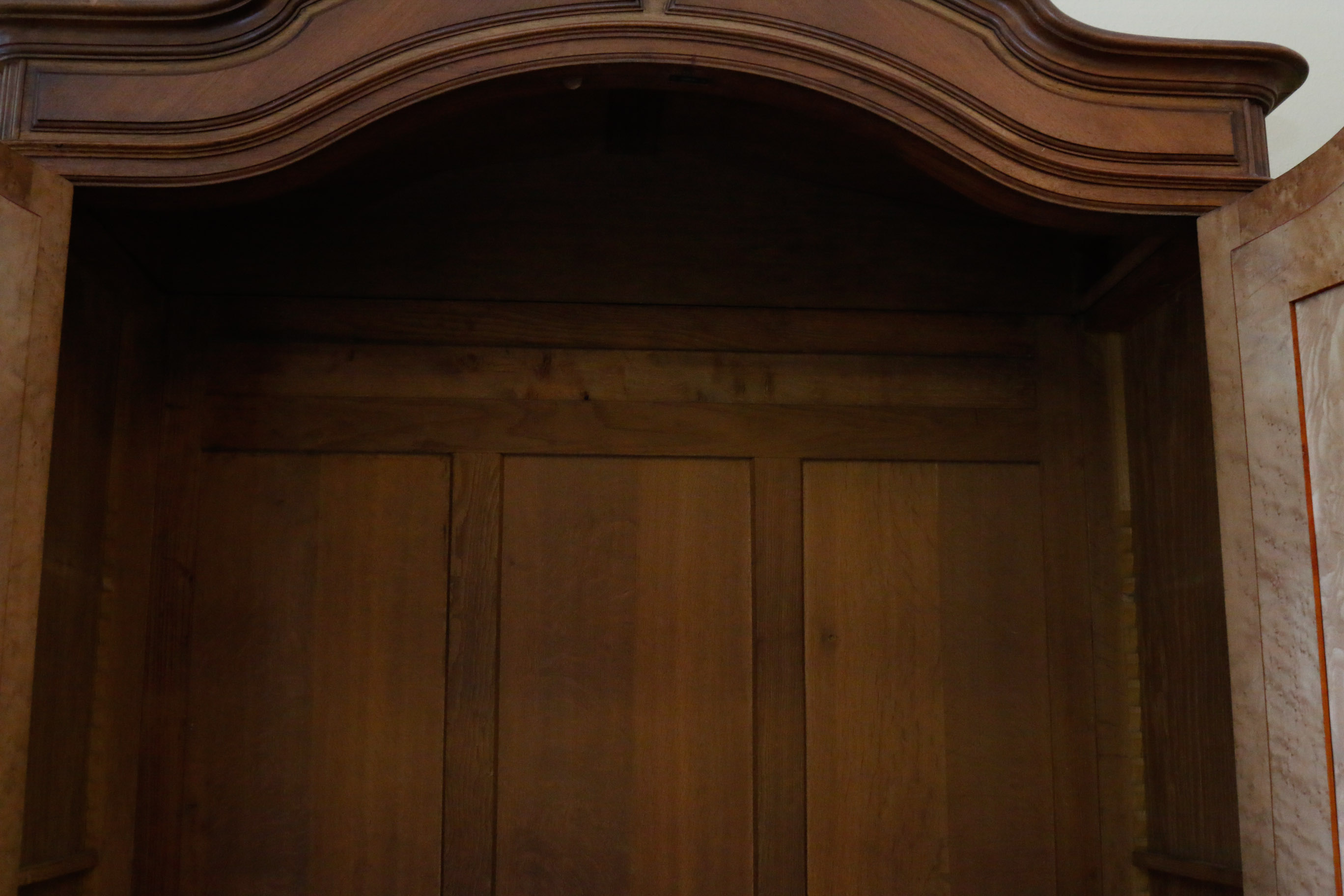 Louis XV Carved Walnut Armoire