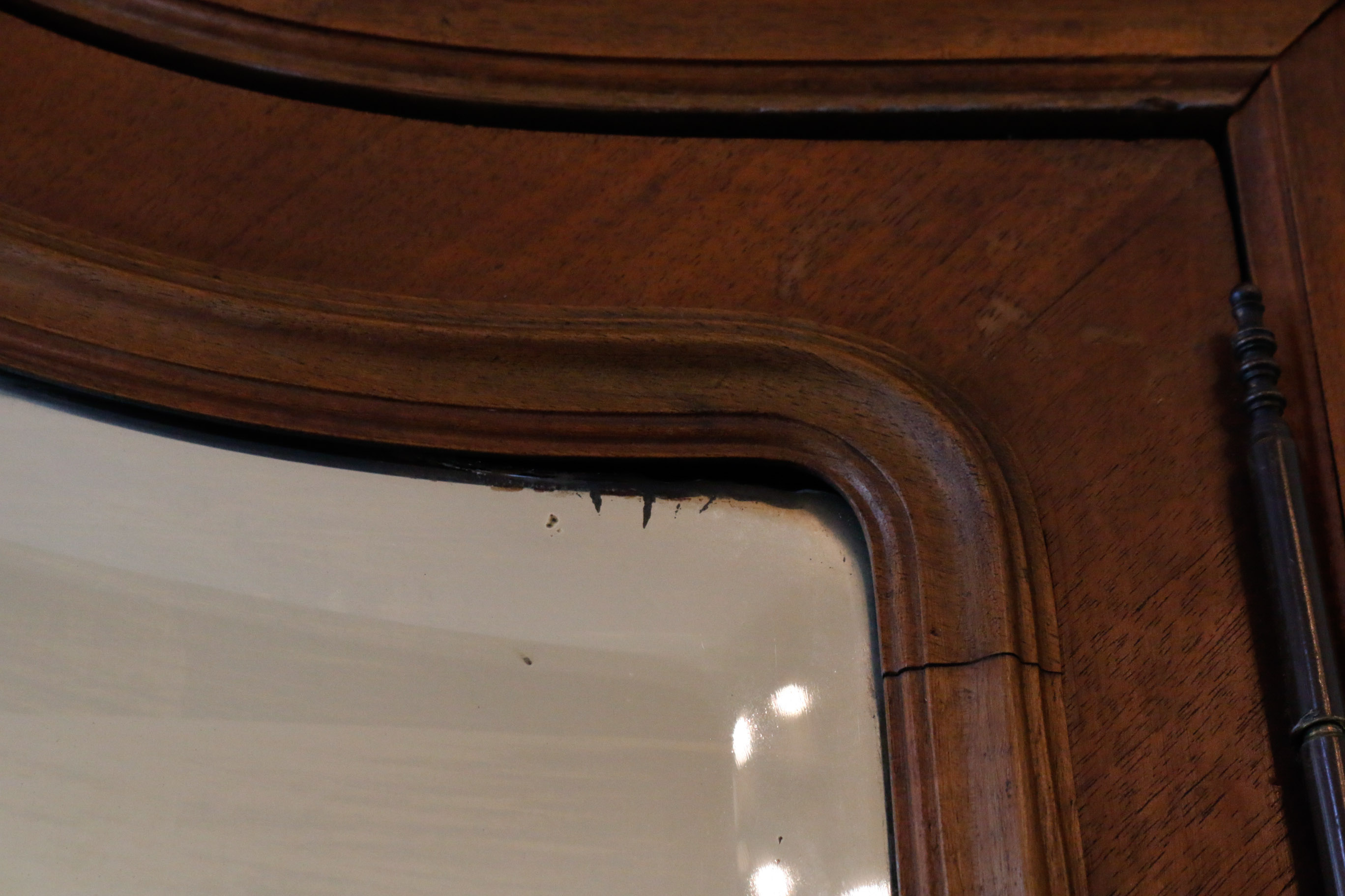 Louis XV Carved Walnut Armoire