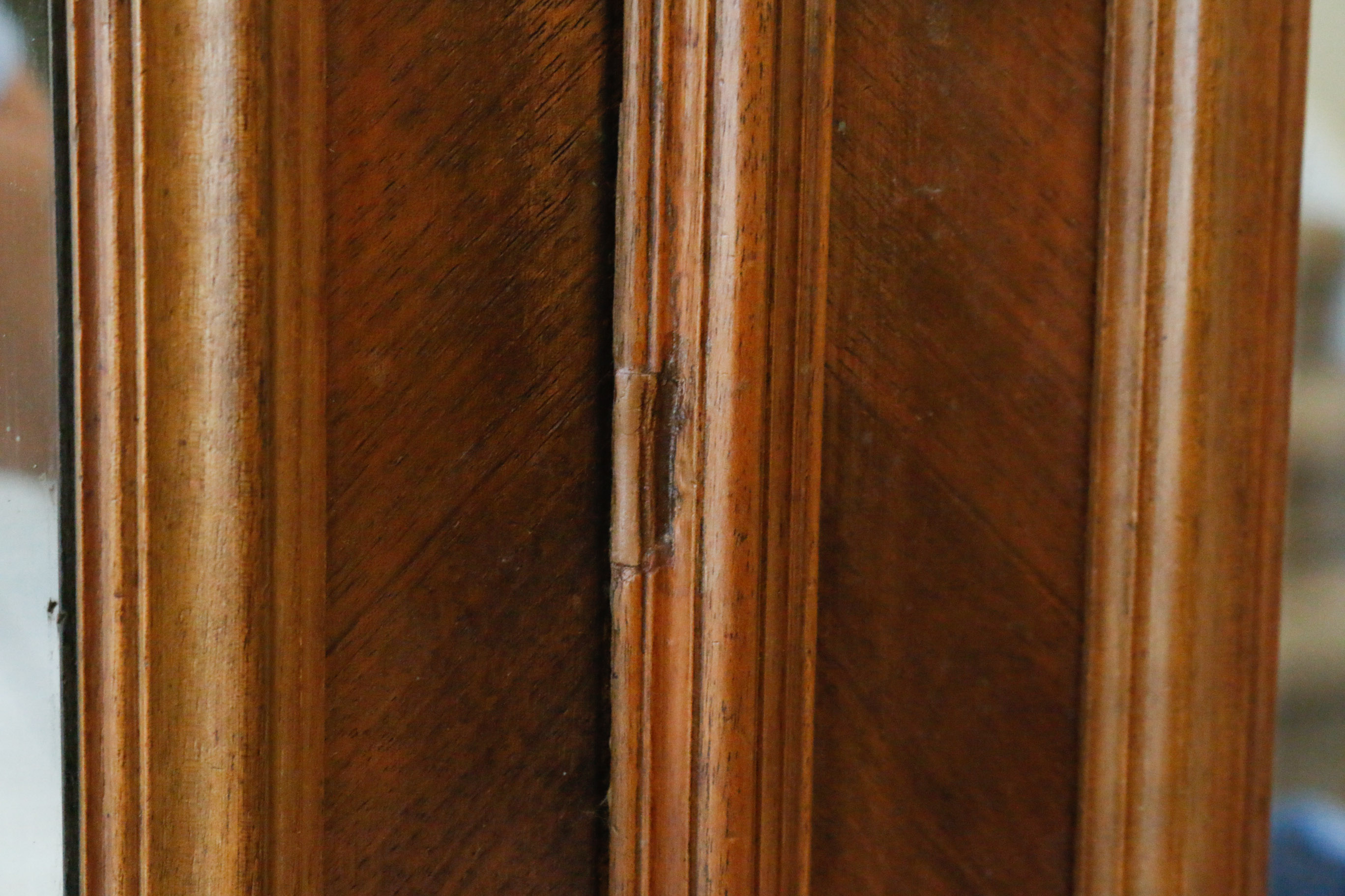 Louis XV Carved Walnut Armoire