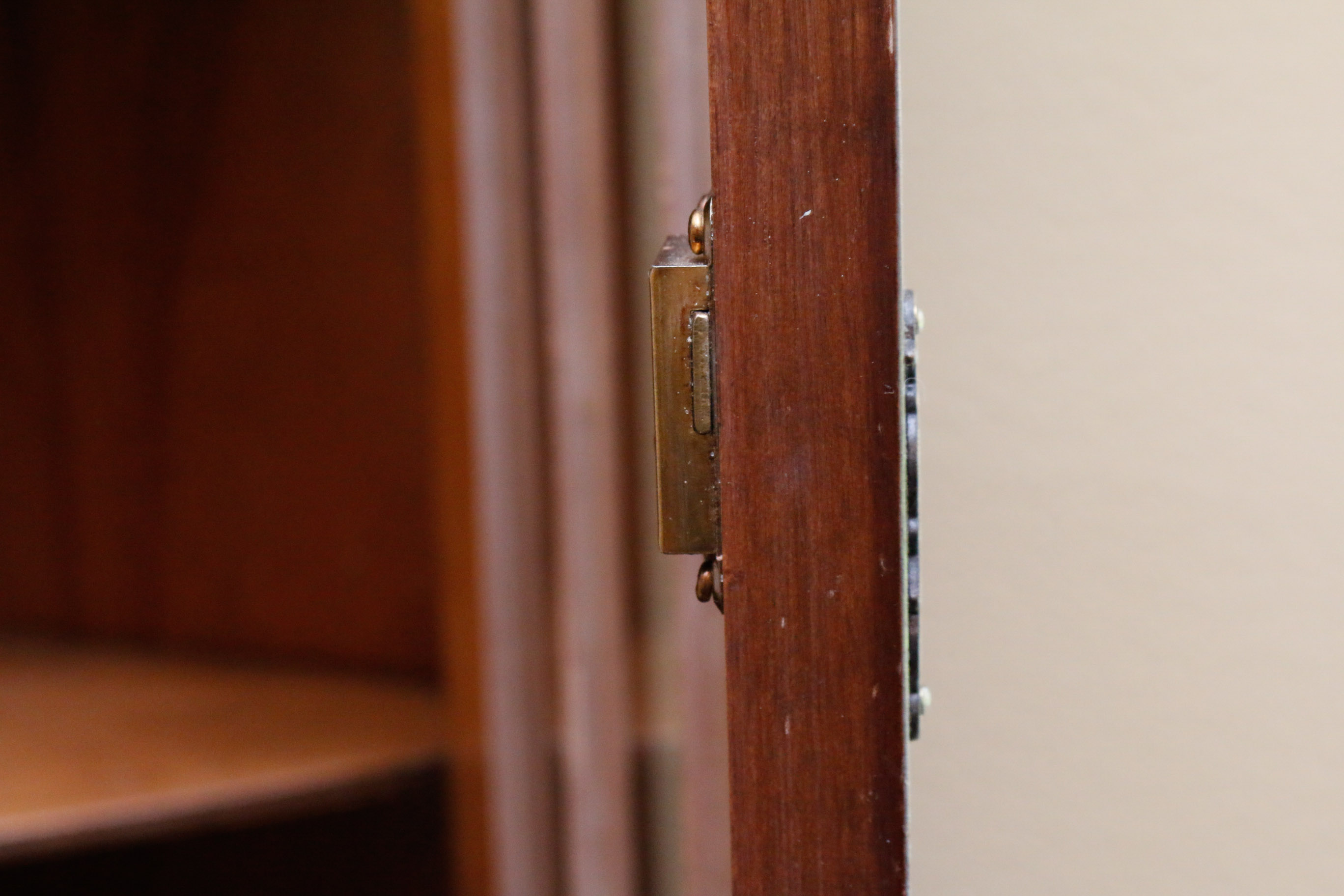 Wooden Corner Display Cabinet