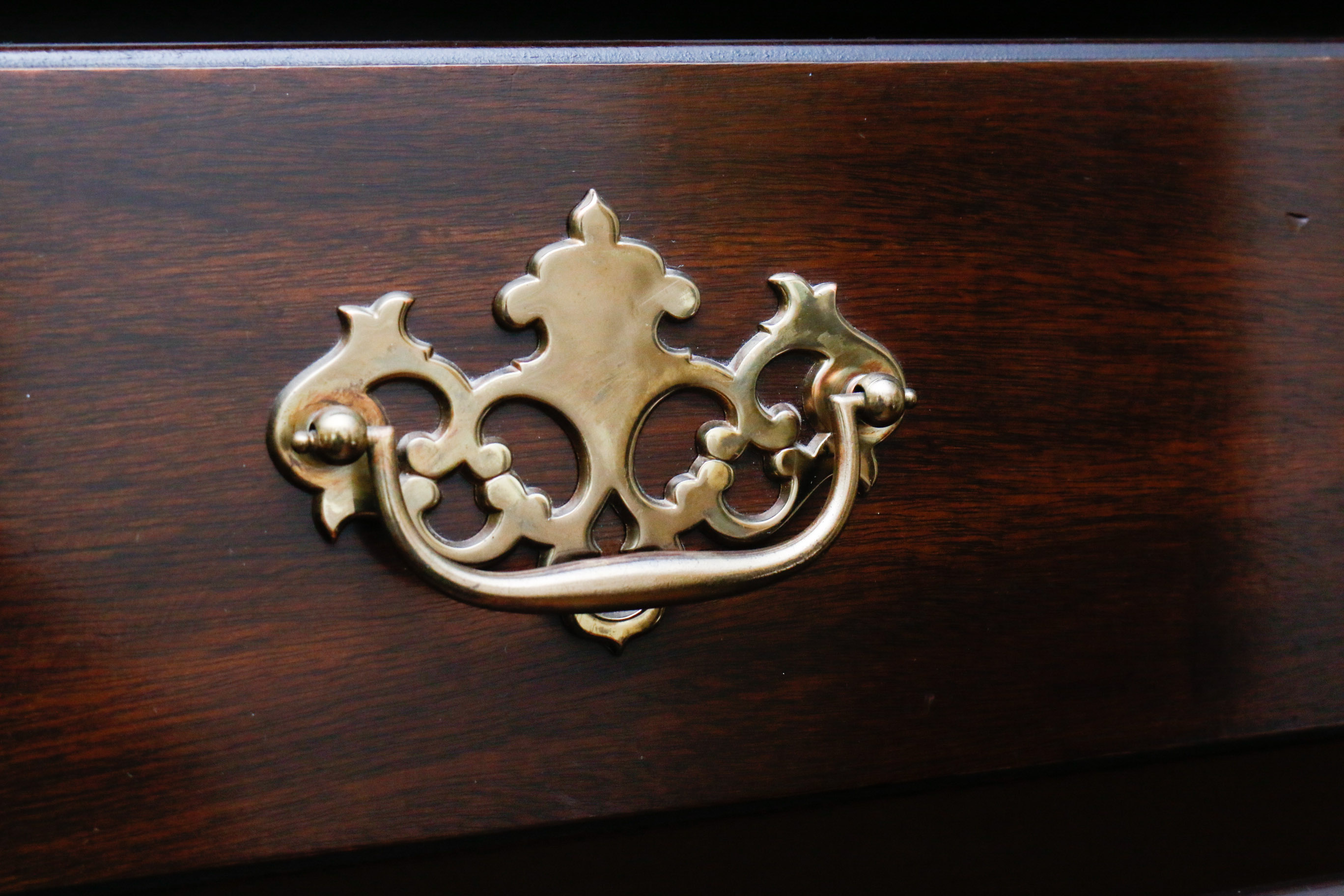 Federal Style Mahogany Highboy Chest of Drawers by Drexel