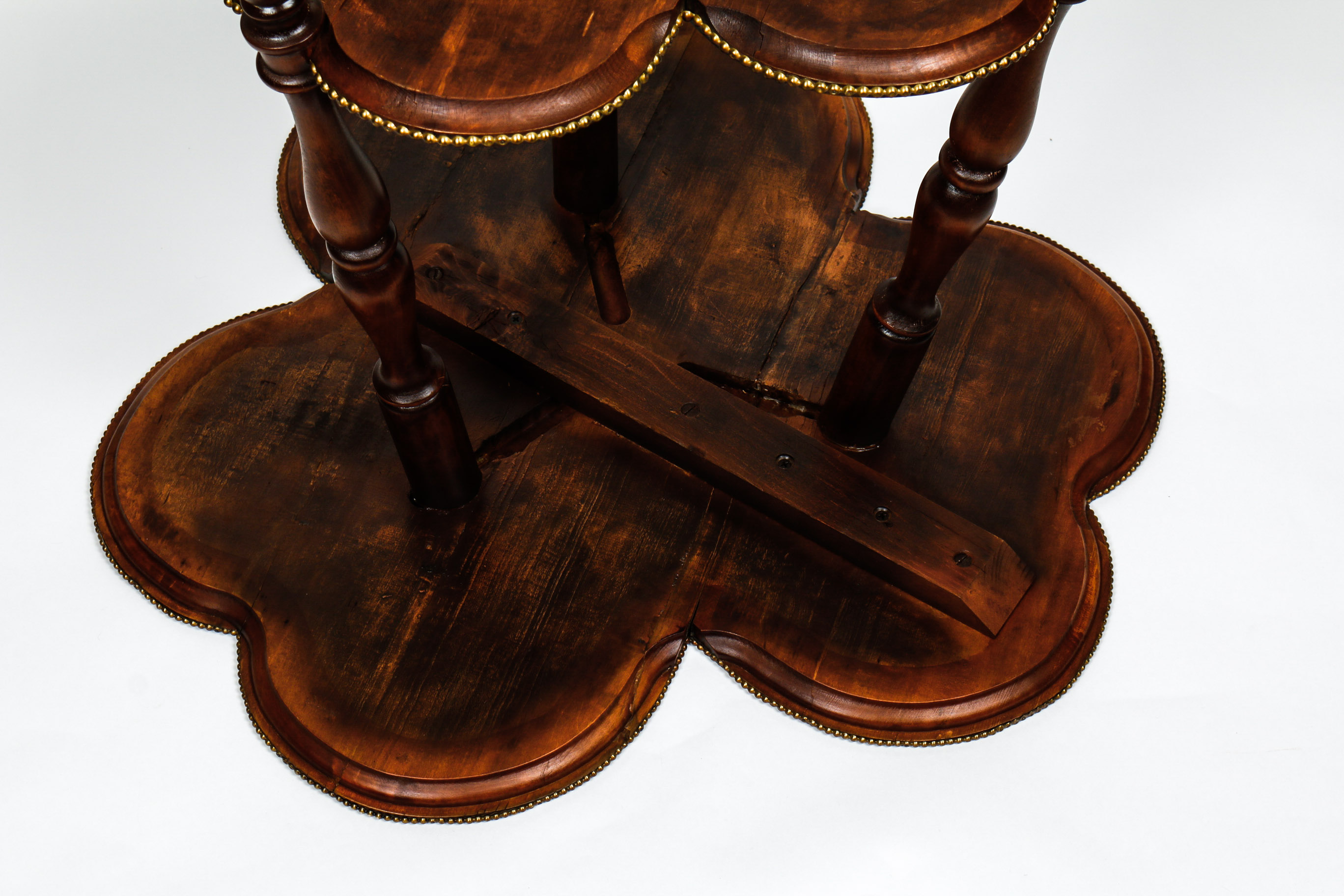 Victorian "Clover" Cricket Table