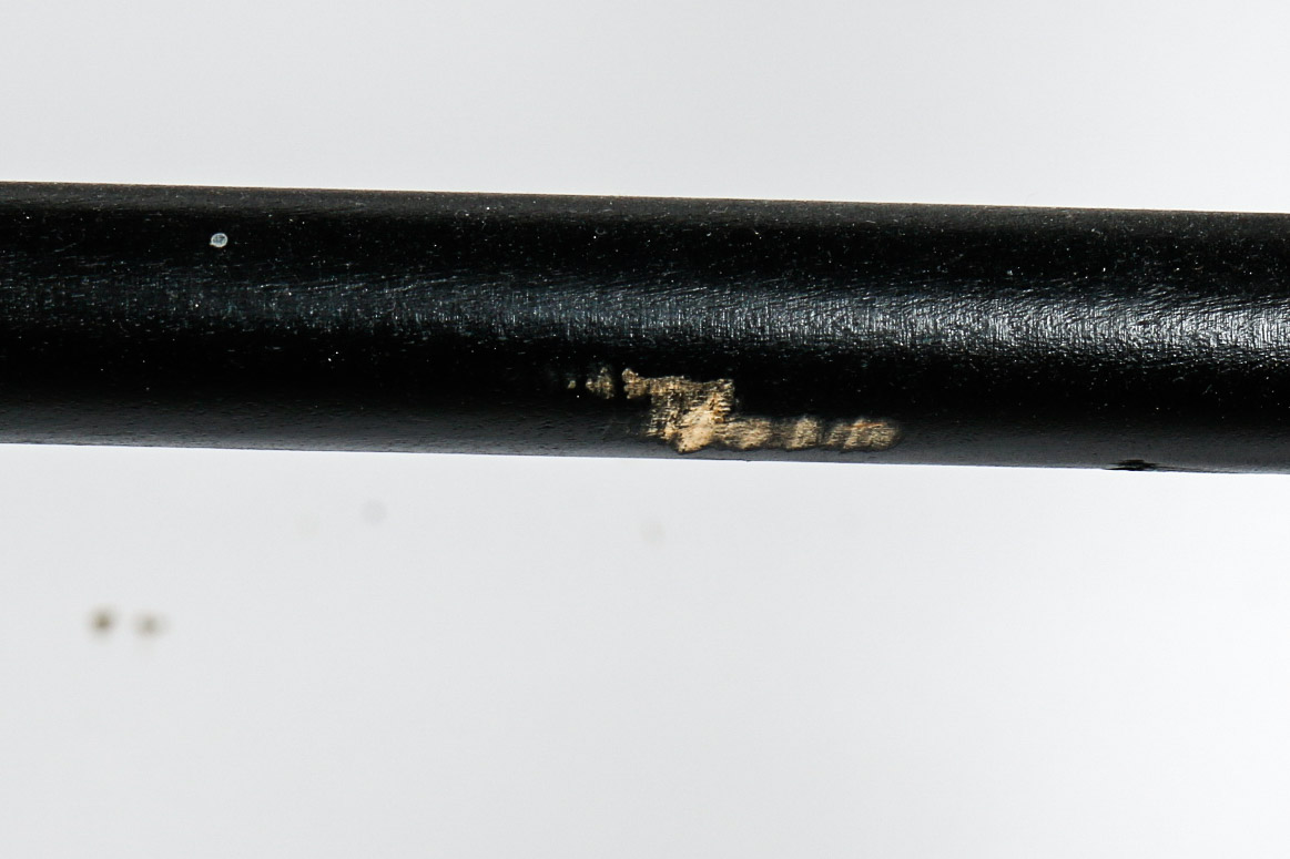 Vintage Rush Seat Ethan Allen Button Back Hitchcock Chair