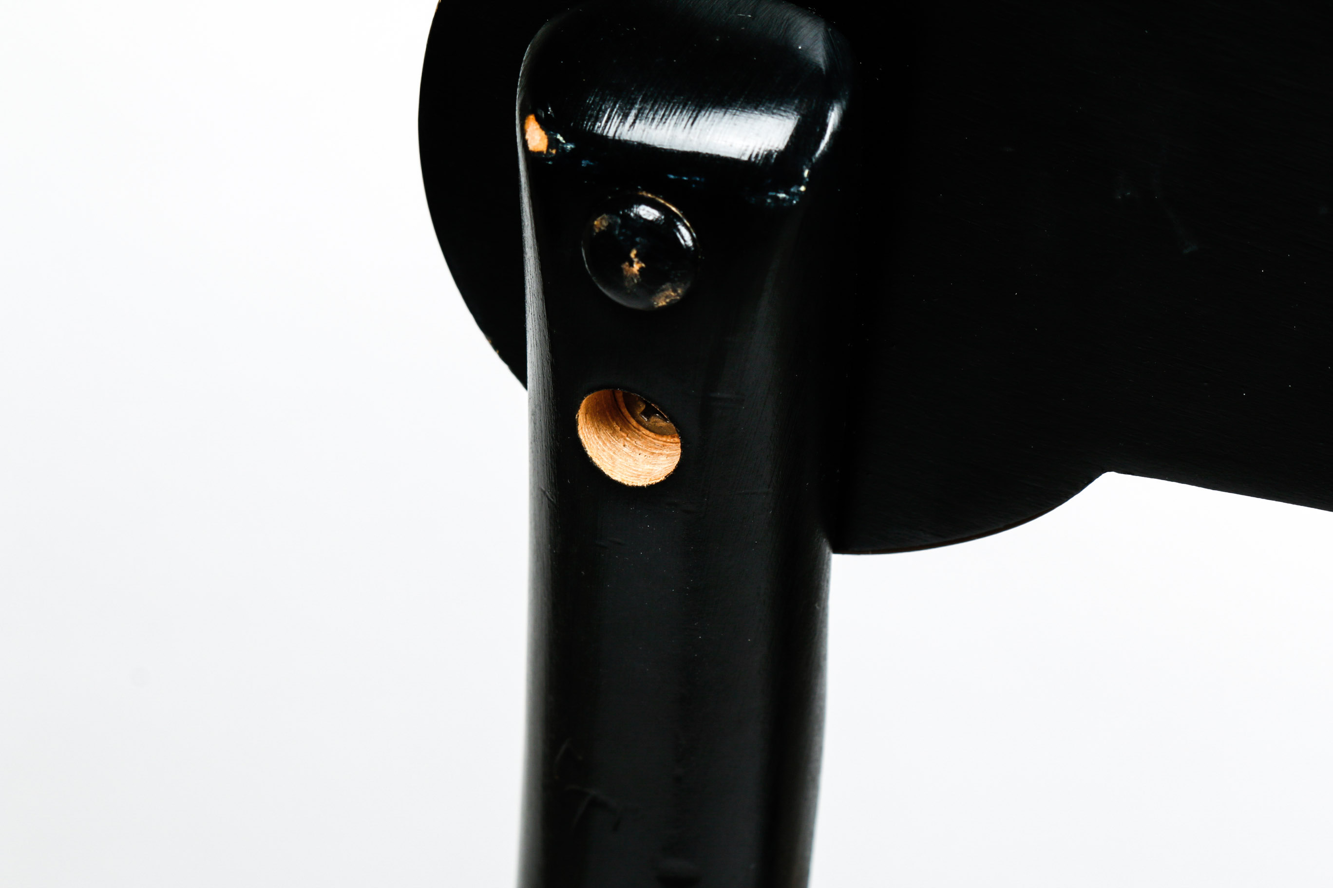 Vintage Rush Seat Ethan Allen Button Back Hitchcock Chair