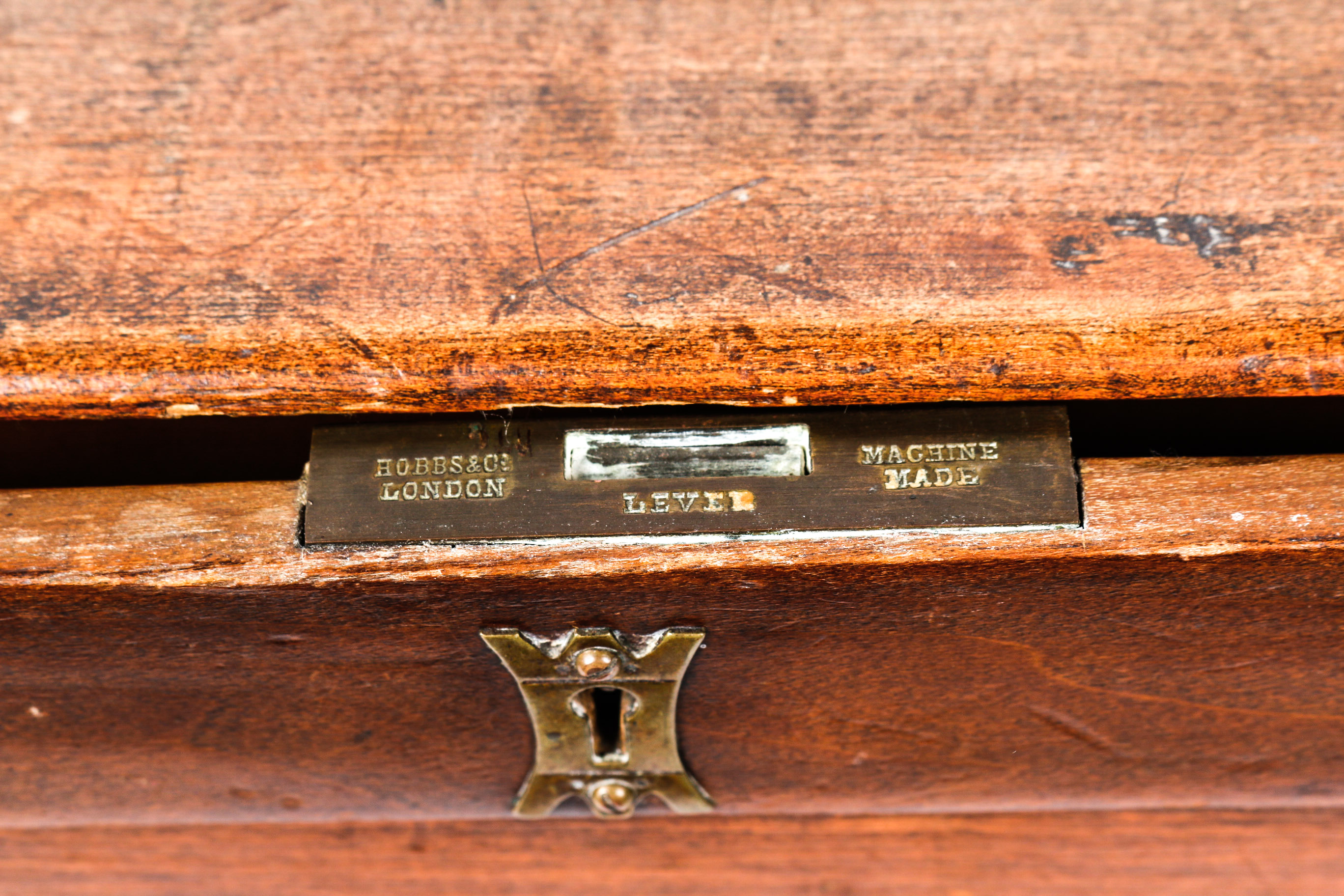 19th Century Wooden Silver Canteen