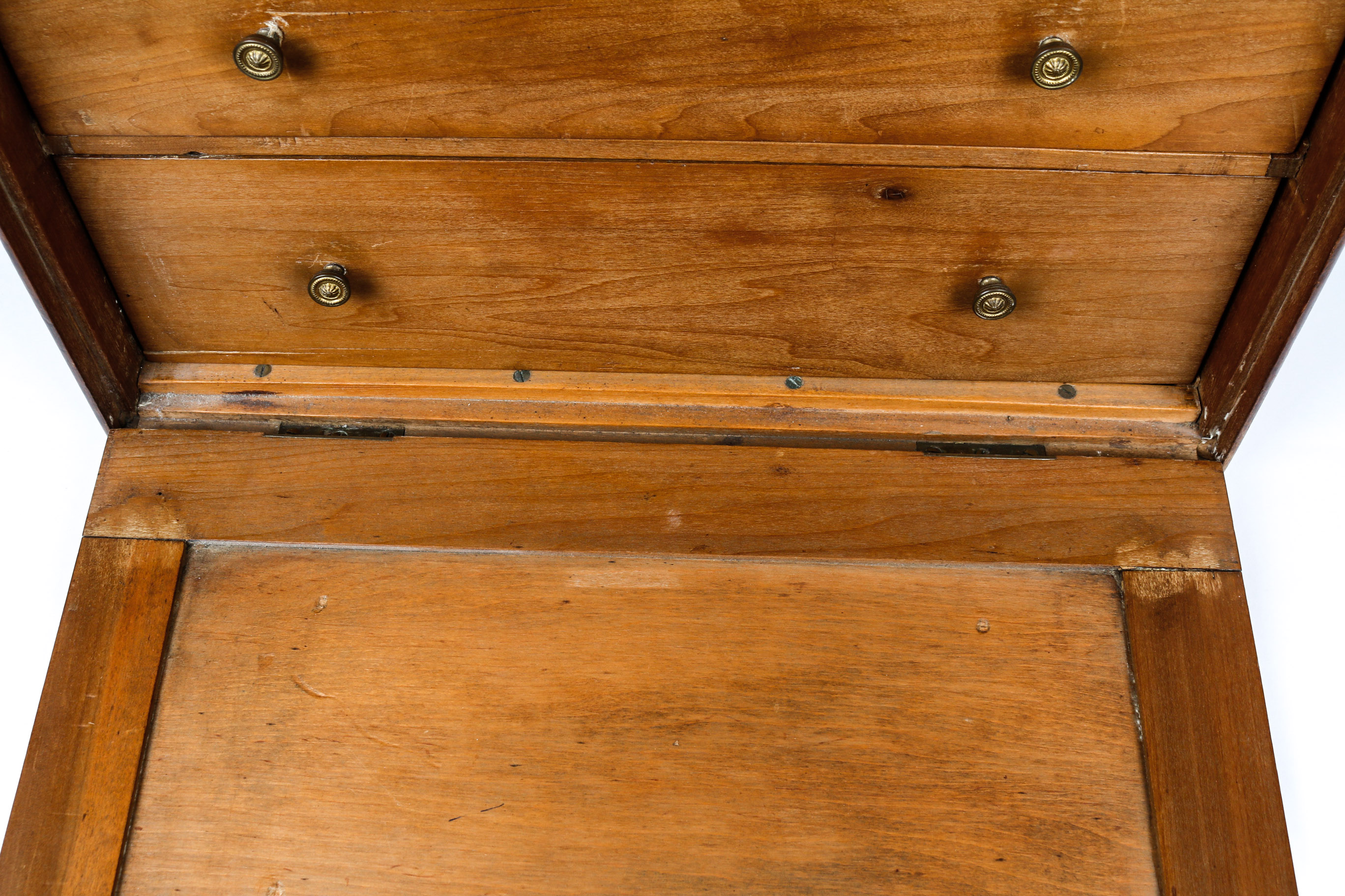 19th Century Wooden Silver Canteen