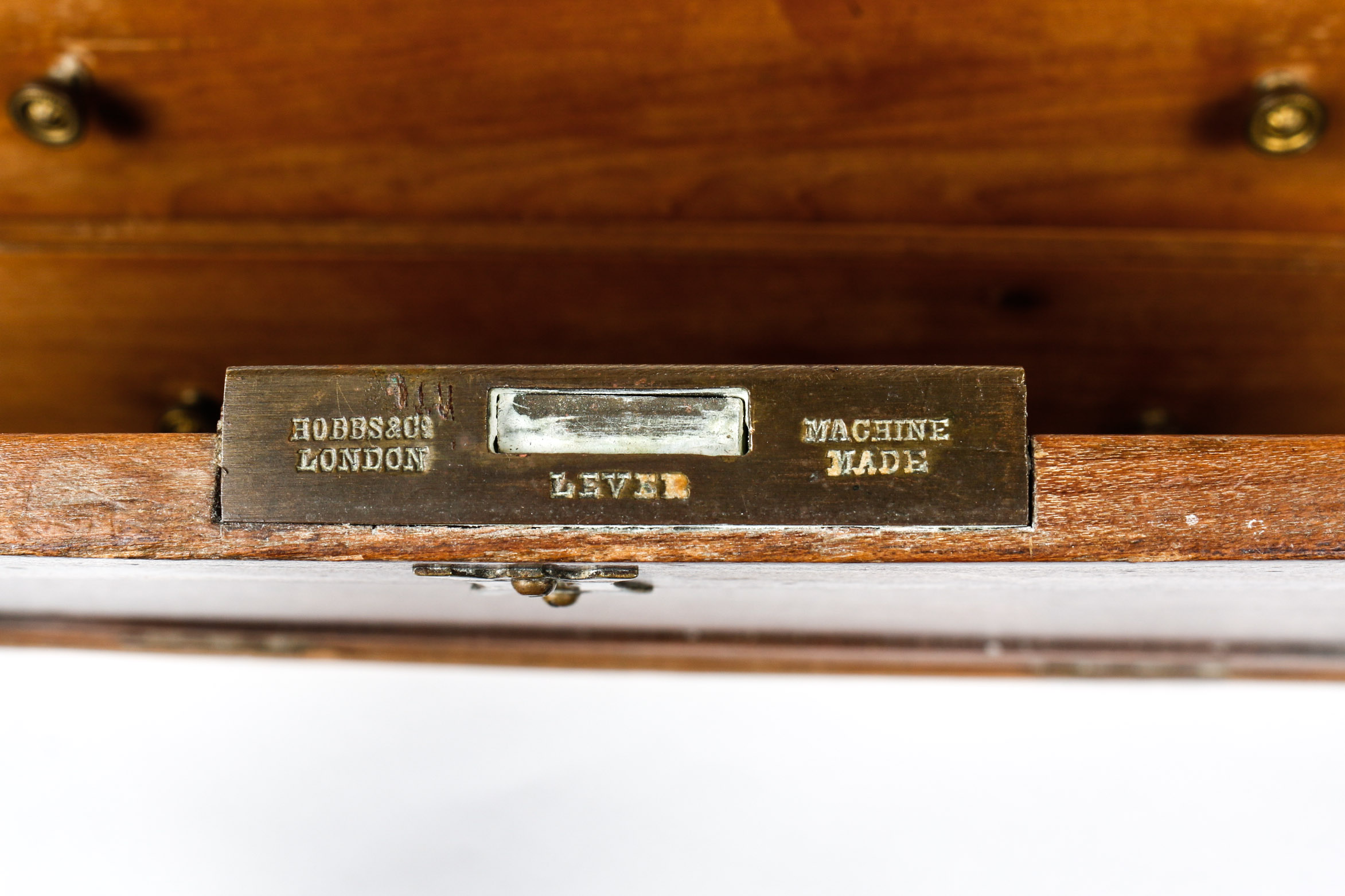 19th Century Wooden Silver Canteen