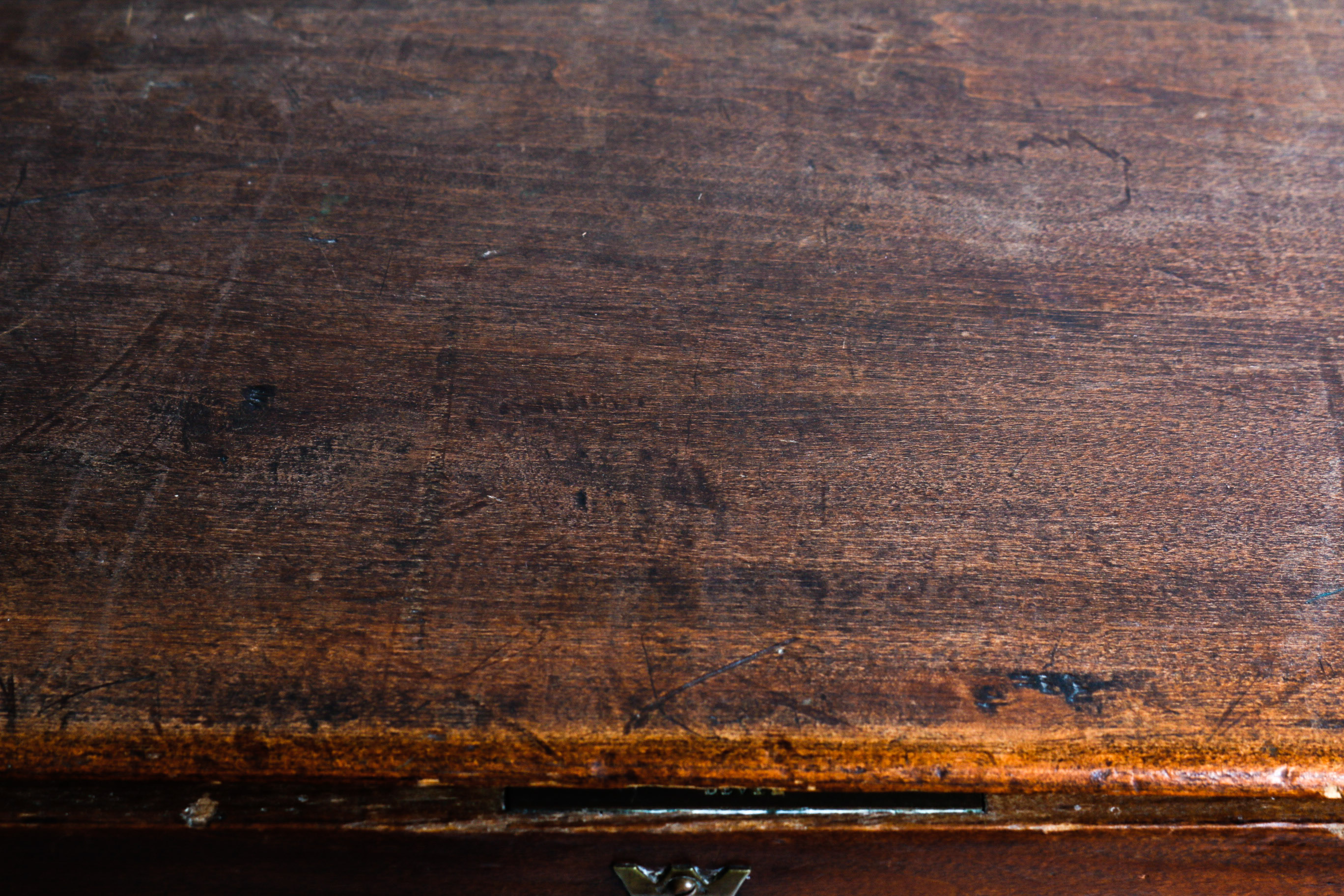 19th Century Wooden Silver Canteen