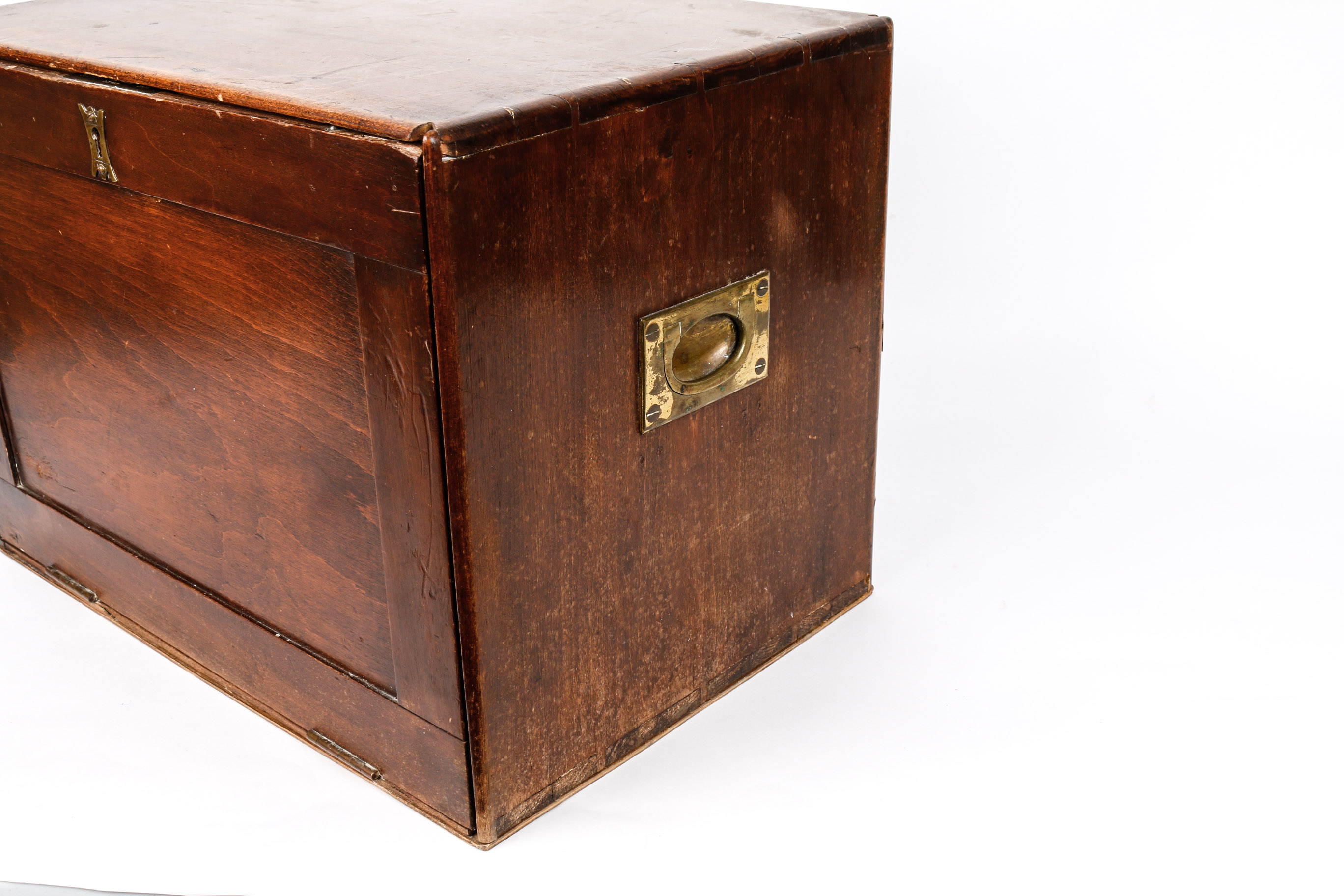 19th Century Wooden Silver Canteen