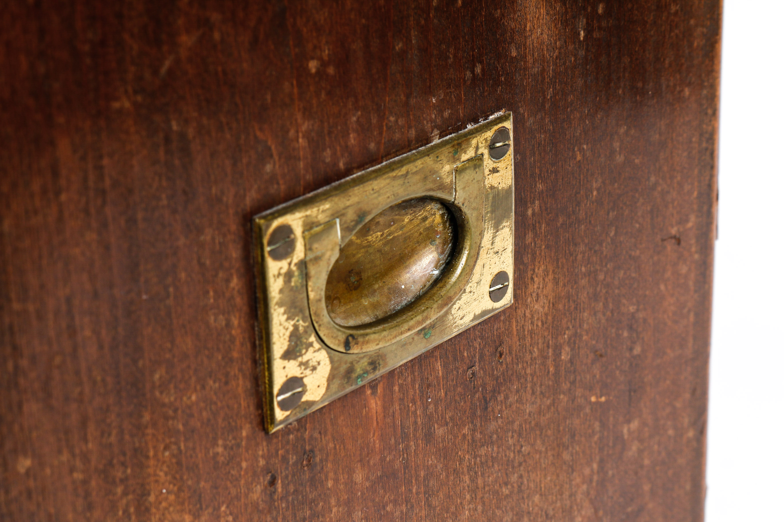 19th Century Wooden Silver Canteen