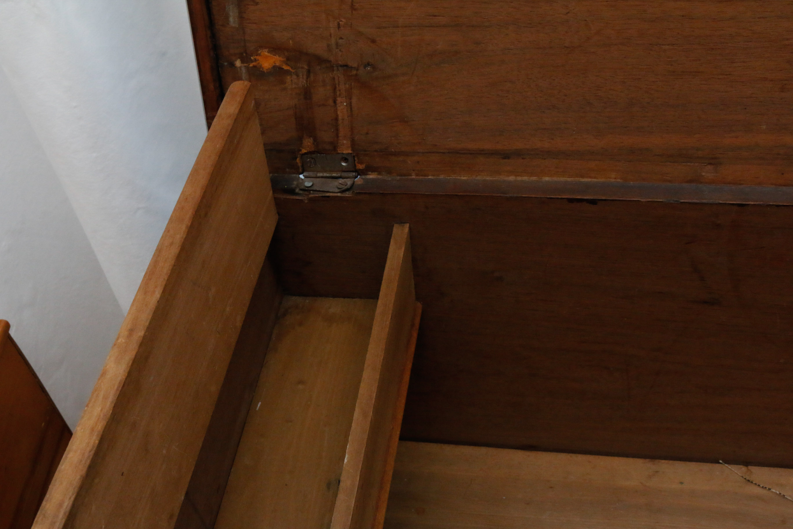 Antique Oak Blanket Chest