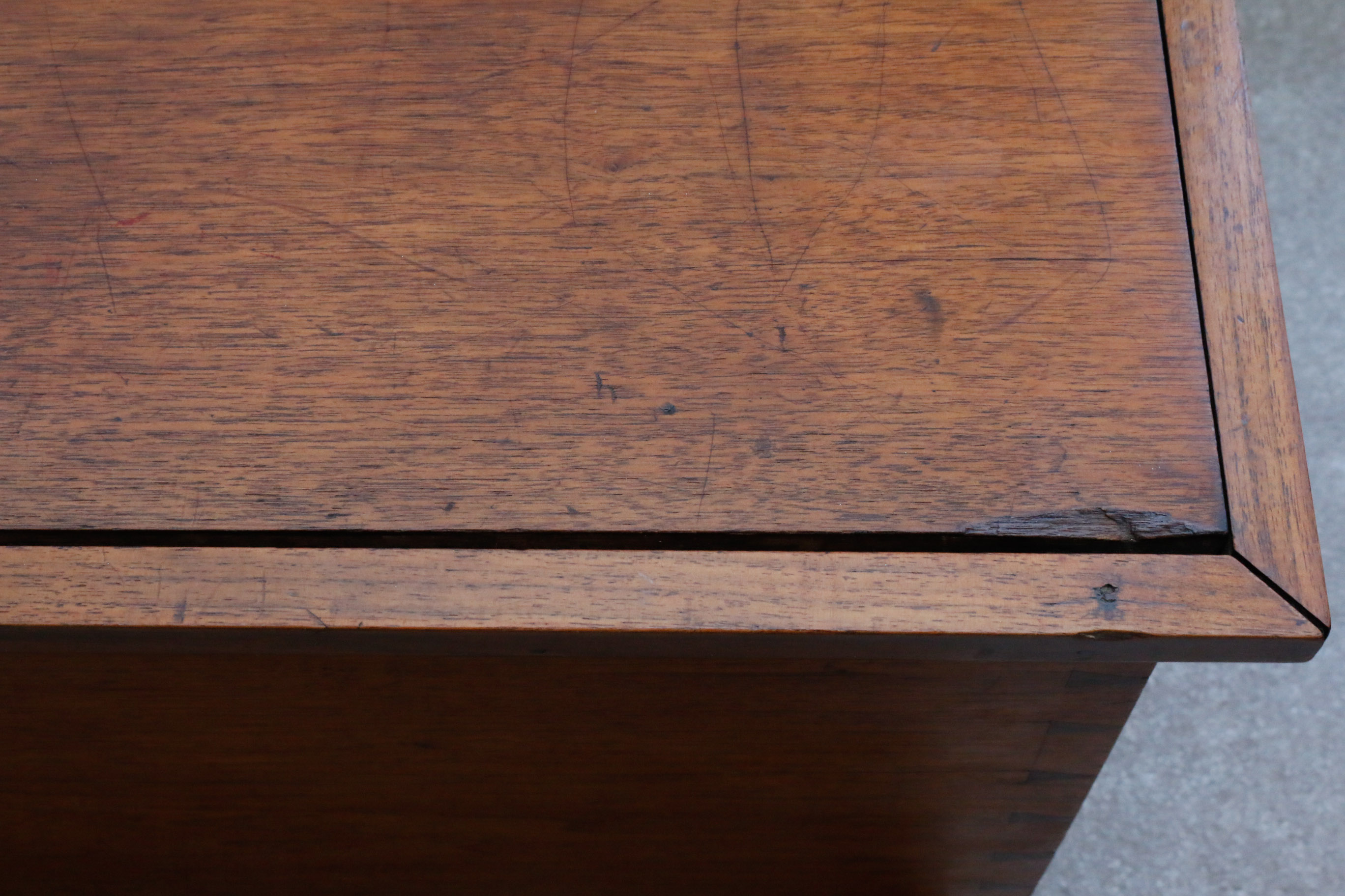 Antique Oak Blanket Chest
