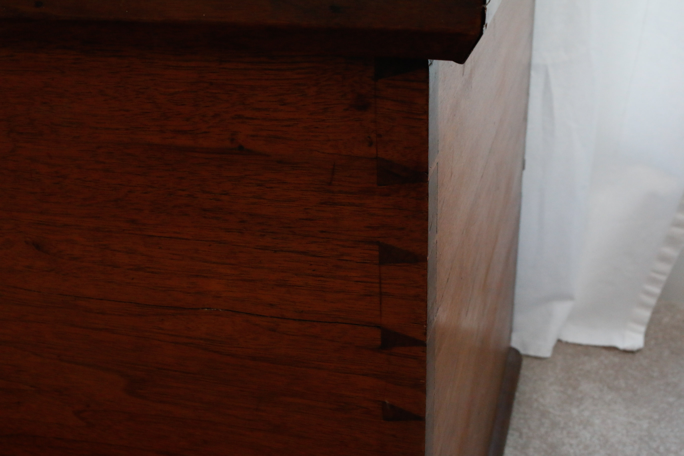 Antique Oak Blanket Chest