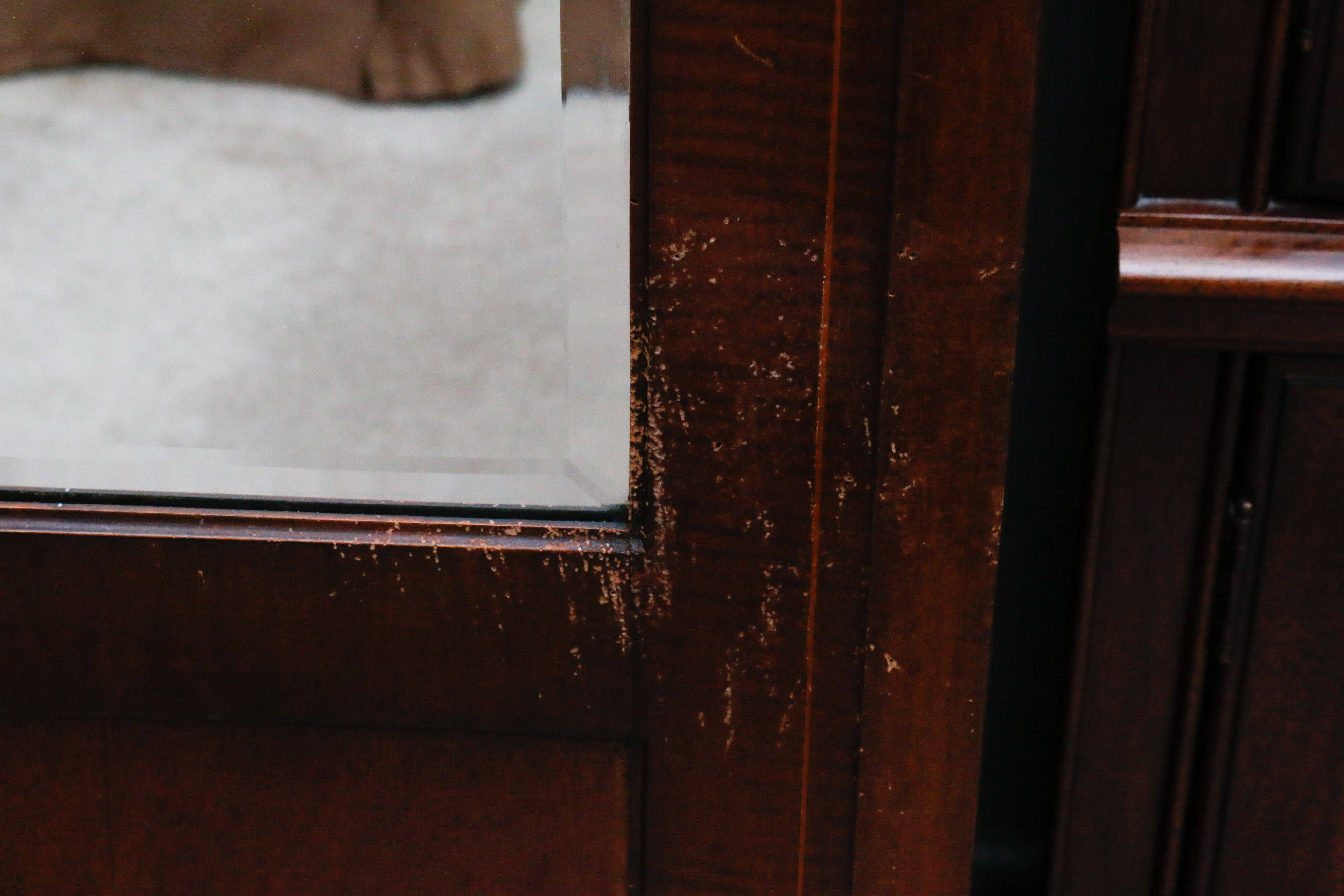 Antique Edwardian Style Wardrobe