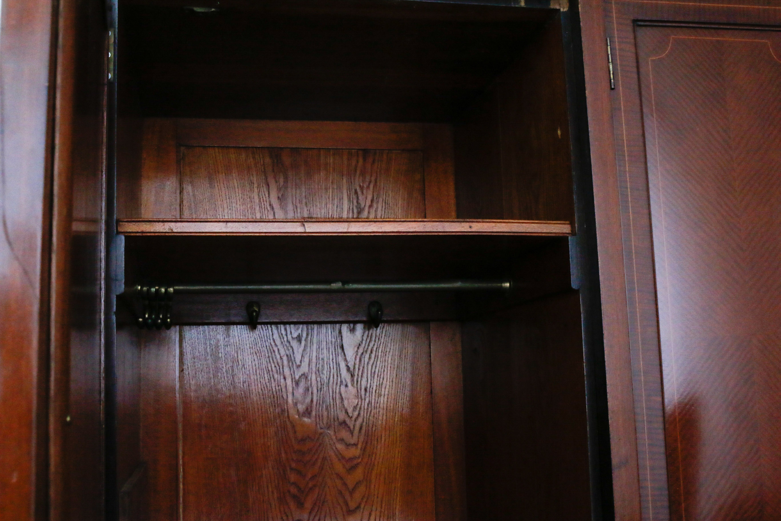 Antique Edwardian Style Wardrobe